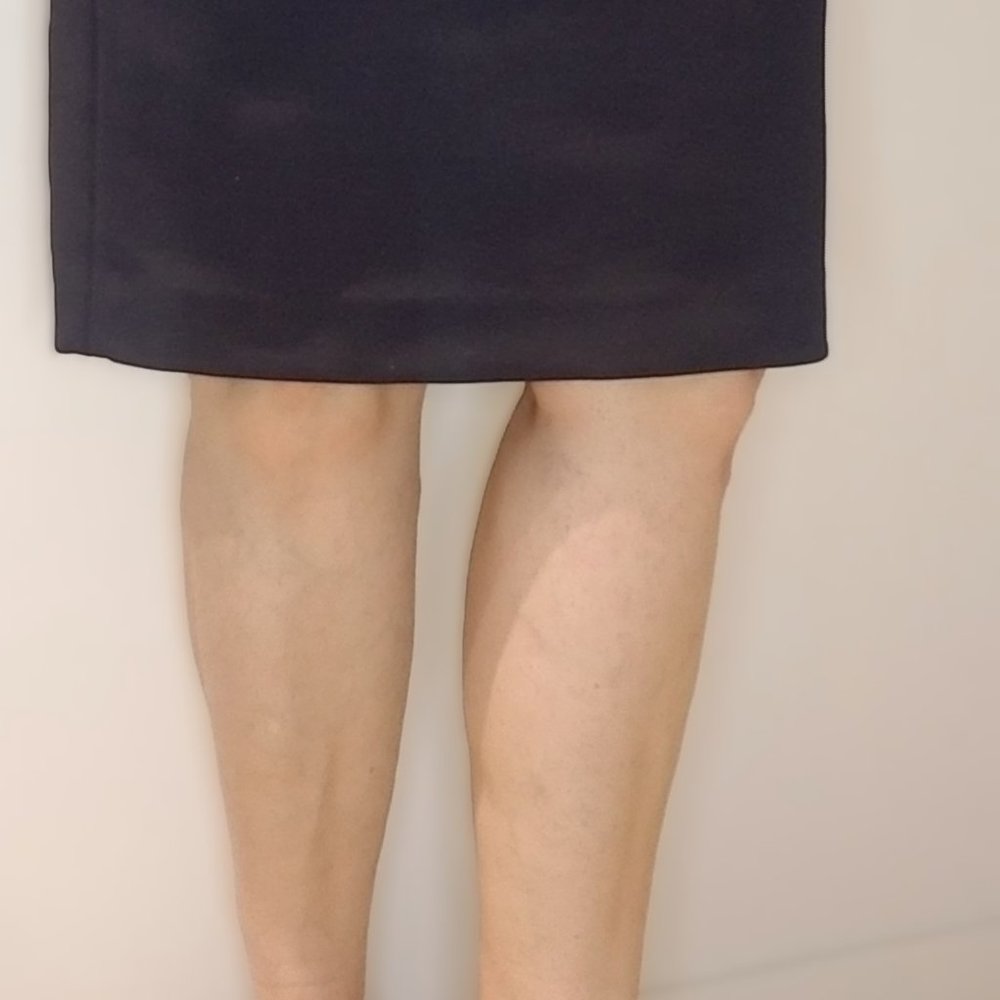 Diane Von Furstenberg Navy Blue Dress